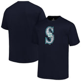 MLB Seattle Mariners Profile Big & Tall Primary Logo T-Shirt