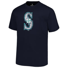 MLB Seattle Mariners Profile Big & Tall Primary Logo T-Shirt