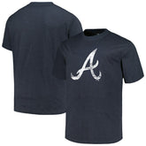 MLB Atlanta Braves Profile Big & Tall Weathered Logo T-Shirt