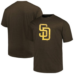 MLB San Diego Padres Profile Big & Tall Weathered Logo T-Shirt