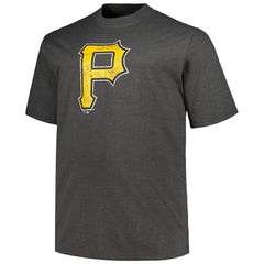 MLB Pittsburgh Pirates Profile Big & Tall Weathered Logo T-Shirt