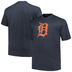 MLB Detroit Tigers Profile Big & Tall Weathered Logo T-Shirt