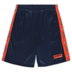MLB Houston Astros Profile Big & Tall Fleece Shorts