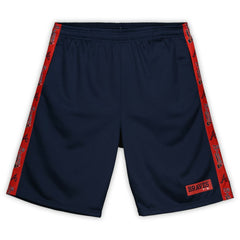 MLB Atlanta Braves Profile Big & Tall Fleece Shorts
