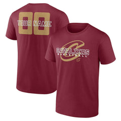 NBA Cleveland Cavaliers Stellar Personalized Name & Number T-Shirt sale