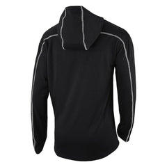 NHL Black New Jersey Devils Columbia Omni-Wick Shotgun Long Sleeve Hoodie T-Shirt