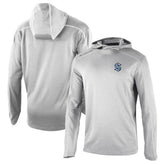 NHL Gray Seattle Kraken Columbia Omni-Wick Shotgun Long Sleeve Hoodie T-Shirt