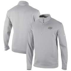 NHL Gray Los Angeles Kings Columbia Omni-Wick Wickhams Hills Half-Zip Pullover Top