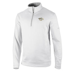 NHL White Nashville Predators Columbia Omni-Wick Wickhams Hills Half-Zip Pullover Top