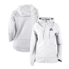 NHL White Colorado Avalanche Columbia Women's Omni-Wick Pack It Up Full-Zip Jacket