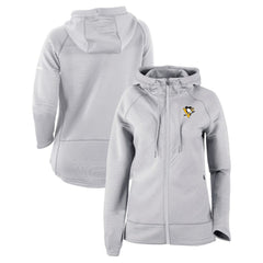 NHL Gray Pittsburgh Penguins Columbia Women's Omni-Wick Pack It Up Full-Zip Jacket