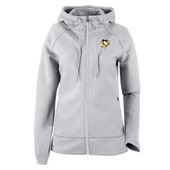 NHL Gray Pittsburgh Penguins Columbia Women's Omni-Wick Pack It Up Full-Zip Jacket