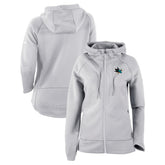 NHL Gray San Jose Sharks Columbia Women's Omni-Wick Pack It Up Full-Zip Jacket