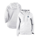 NHL White Seattle Kraken Columbia Women's Omni-Wick Pack It Up Full-Zip Jacket