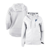 NHL White St. Louis Blues Columbia Women's Omni-Wick Pack It Up Full-Zip Jacket