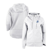 NHL White Tampa Bay Lightning Columbia Women's Omni-Wick Pack It Up Full-Zip Jacket