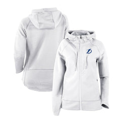 NHL White Tampa Bay Lightning Columbia Women's Omni-Wick Pack It Up Full-Zip Jacket