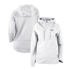 NHL White Washington Capitals Columbia Women's Omni-Wick Pack It Up Full-Zip Jacket
