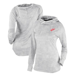 NHL White Detroit Red Wings Columbia Women's Omni-Wick Sunday Ball Pullover Hoodie