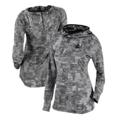 NHL Black San Jose Sharks Columbia Women's Omni-Wick Sunday Ball Pullover Hoodie