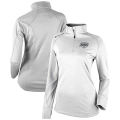 NHL White Los Angeles Kings Columbia Women's Omni-Wick Shotgun 2.0 Quarter-Zip Pullover Top