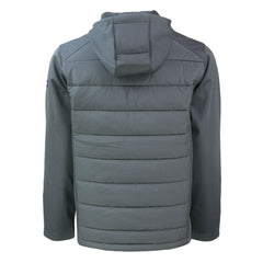 Cutter & Buck Helmet Evoke Hybrid Eco Softshell Recycled Full-Zip Hoodie Jacket - Green Bay Packers