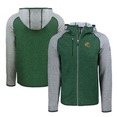 Cutter & Buck Helmet Mainsail Sweater-Knit Full-Zip Hoodie - Green Bay Packers