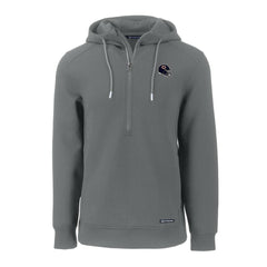 Cutter & Buck Helmet Roam Eco Half-Zip Recycled Pullover Hoodie - Chicago Bears