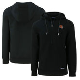 Cutter & Buck Helmet Roam Eco Half-Zip Recycled Pullover Hoodie - Cincinnati Bengals