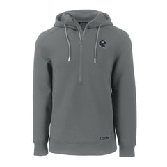 Cutter & Buck Helmet Roam Eco Half-Zip Recycled Pullover Hoodie - New York Giants
