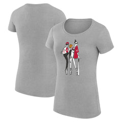 MLB Cincinnati Reds G-III 4Her by Carl Banks Women's Super-Slim Fit Lightweight Baseball Girls T-Shirt