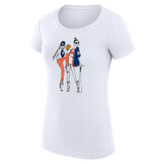 MLB Detroit Tigers G-III 4Her by Carl Banks Women's Super-Slim Fit Lightweight Baseball Girls T-Shirt