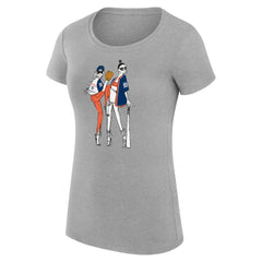 MLB Detroit Tigers G-III 4Her by Carl Banks Women's Super-Slim Fit Lightweight Baseball Girls T-Shirt