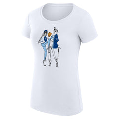 MLB Kansas City Royals G-III 4Her by Carl Banks Women's Super-Slim Fit Lightweight Baseball Girls T-Shirt