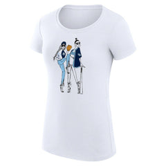 MLB Tampa Bay Rays G-III 4Her by Carl Banks Women's Super-Slim Fit Lightweight Baseball Girls T-Shirt