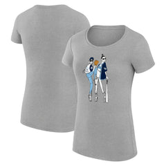 MLB Tampa Bay Rays G-III 4Her by Carl Banks Women's Super-Slim Fit Lightweight Baseball Girls T-Shirt