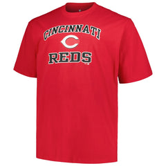 MLB Cincinnati Reds Profile Big & Tall Heart & Soul T-Shirt