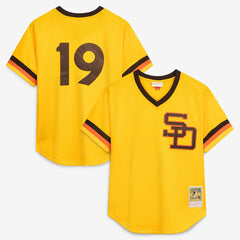 MLB Tony Gwynn San Diego Padres Mitchell & Ness Authentic Batting Practice Jersey