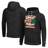 Homage Unisex Hyperlocal Raglan Pullover Hoodie - Cincinnati Bengals