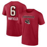 Baker Mayfield Team Wordmark Player Name & Number T-Shirt - Tampa Bay Buccaneers