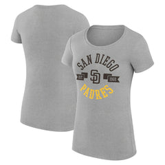 MLB San Diego Padres G-III 4Her by Carl Banks Women's Super-Slim Fit Lightweight City Graphic T-Shirt