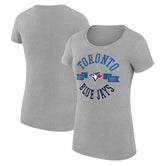 MLB Toronto Blue Jays G-III 4Her by Carl Banks Women's Super-Slim Fit Lightweight City Graphic T-Shirt