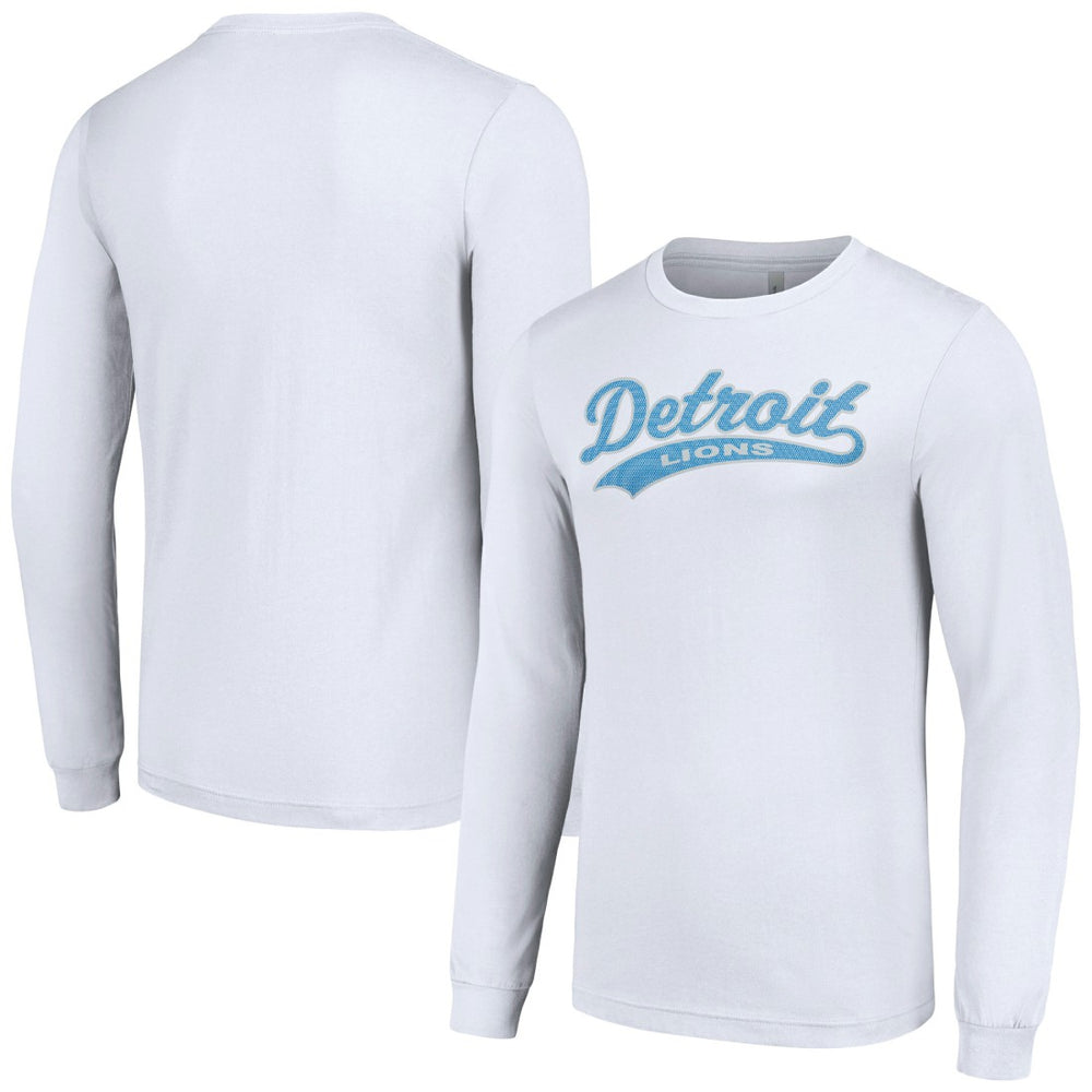 Starter Tailsweep Long Sleeve T-Shirt - Detroit Lions