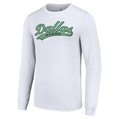 NHL White Dallas Stars Starter Tailsweep T-Shirt