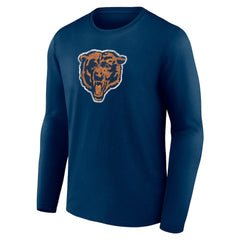 Throwback Long Sleeve T-Shirt - Chicago Bears