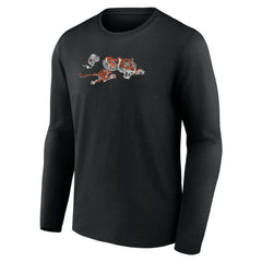 Throwback Long Sleeve T-Shirt - Cincinnati Bengals