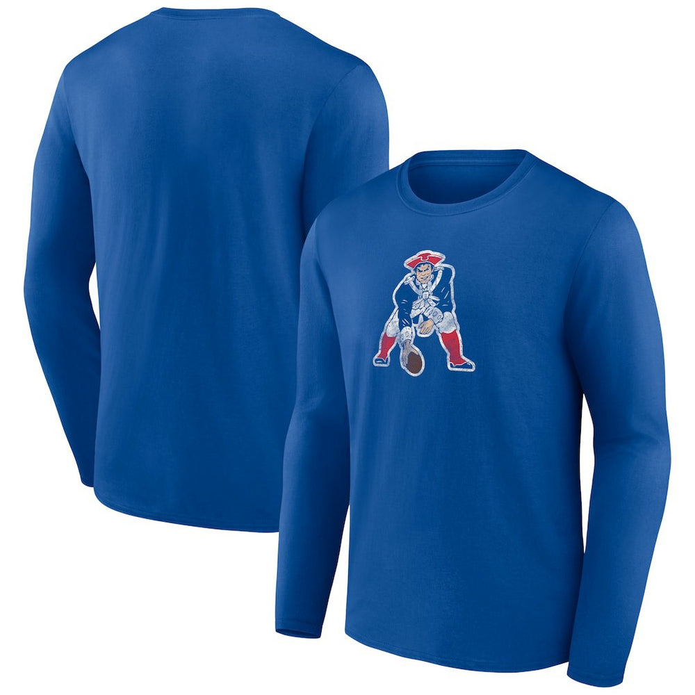 Throwback Long Sleeve T-Shirt - New England Patriots