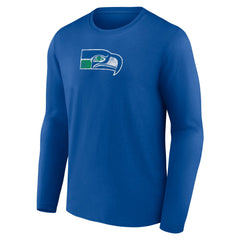 Throwback Long Sleeve T-Shirt - Seattle Seahawks