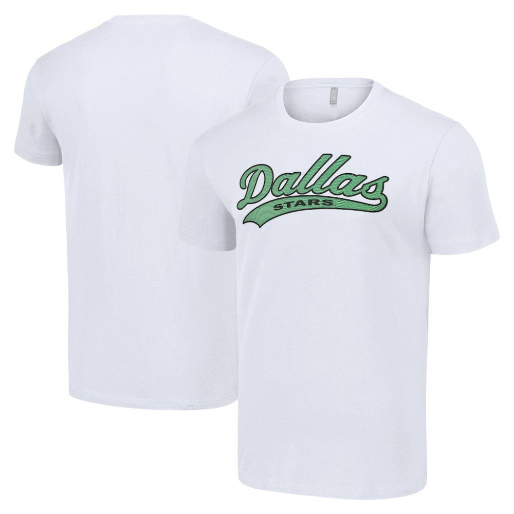 NHL White Dallas Stars Starter Tailsweep T-Shirt