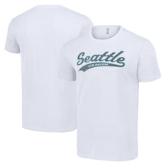 NHL White Seattle Kraken Starter Tailsweep T-Shirt